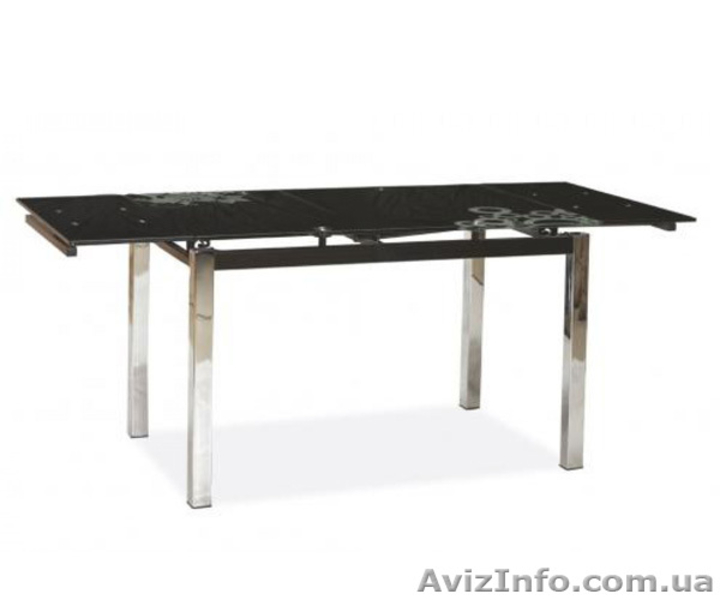 Стол стеклянный раскладной Signal GD-017 - <ro>Изображение</ro><ru>Изображение</ru> #3, <ru>Объявление</ru> #991944