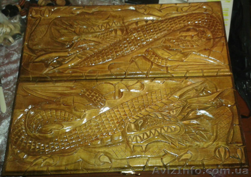 Нарды резные ручной работы - <ro>Изображение</ro><ru>Изображение</ru> #5, <ru>Объявление</ru> #999036