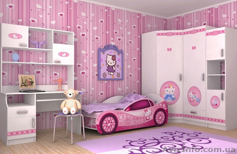 Кровать-машина "Китти" - <ro>Изображение</ro><ru>Изображение</ru> #2, <ru>Объявление</ru> #995741