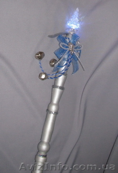 Посох Деда Мороза ручной работы - <ro>Изображение</ro><ru>Изображение</ru> #5, <ru>Объявление</ru> #1011525