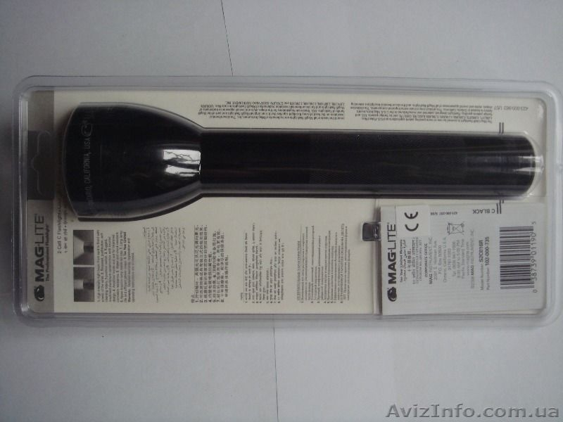 Фонарик Maglite Black S2C016R - <ro>Изображение</ro><ru>Изображение</ru> #2, <ru>Объявление</ru> #1001900