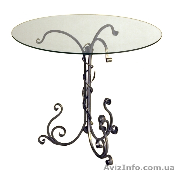 Журнальный кованый стол "Лиана" - <ro>Изображение</ro><ru>Изображение</ru> #1, <ru>Объявление</ru> #1005272