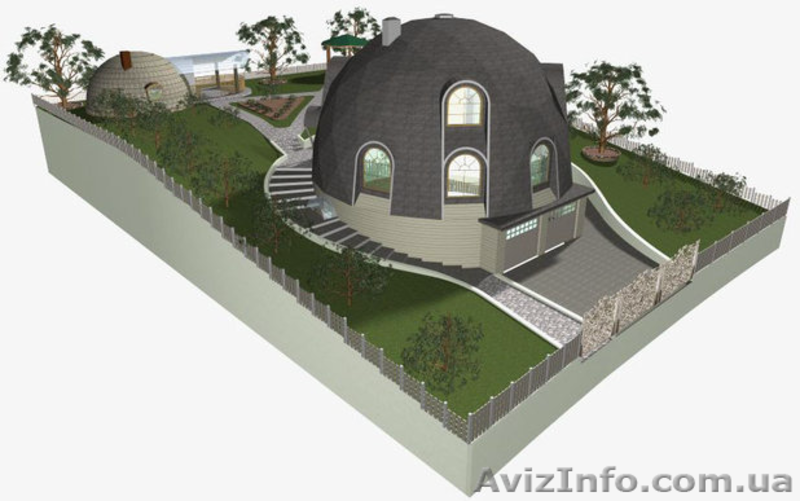 Купольные дома. Проектирование. Строительство. Дизайн проект. - <ro>Изображение</ro><ru>Изображение</ru> #10, <ru>Объявление</ru> #1025898