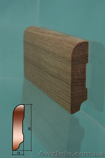 Евро плинтус, плинтус из натурального дерева (дуб, сосна). - <ro>Изображение</ro><ru>Изображение</ru> #1, <ru>Объявление</ru> #1032867