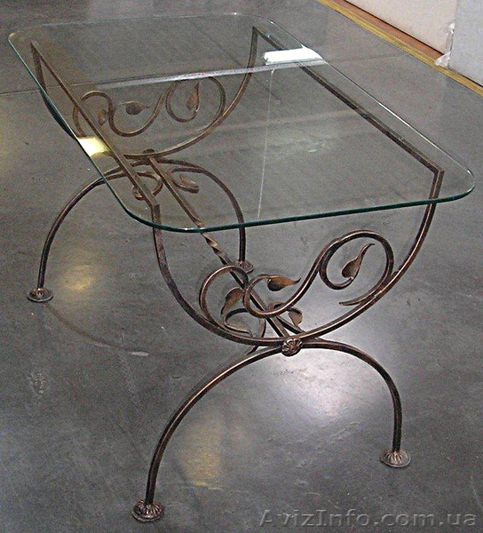 Журнальный  кованый стол  "Арка" - <ro>Изображение</ro><ru>Изображение</ru> #3, <ru>Объявление</ru> #1005265
