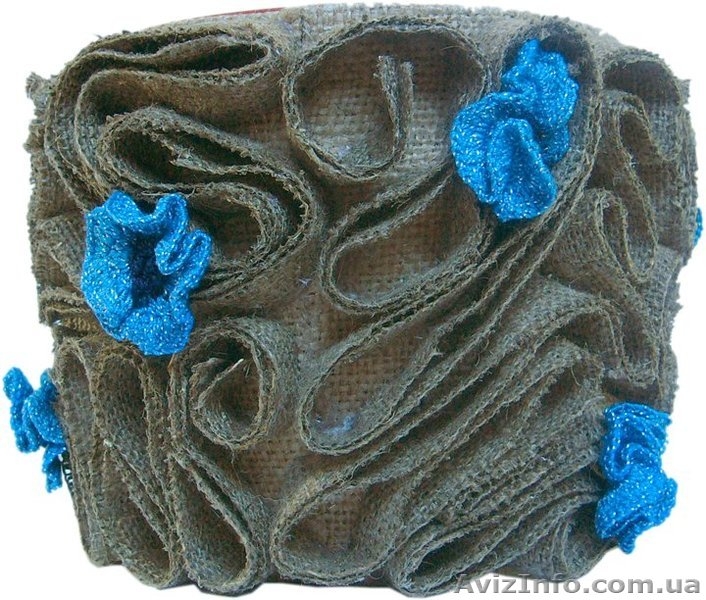 Подарок: Горшок для цветов "В нашем поле Васильки" ручной работы - <ro>Изображение</ro><ru>Изображение</ru> #3, <ru>Объявление</ru> #1047721