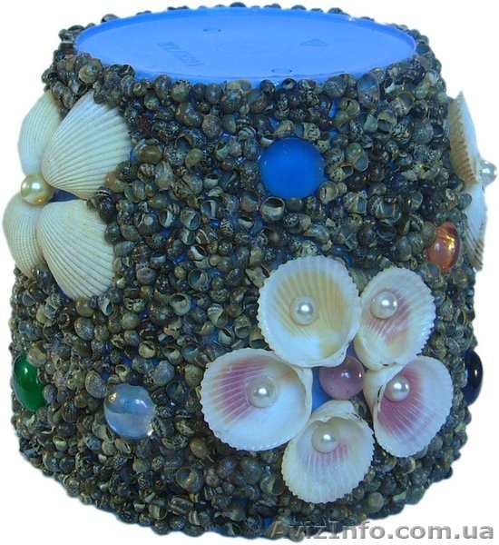 Эксклюзивный подарок ручной работы Цветочный горшок "На морском пляже" - <ro>Изображение</ro><ru>Изображение</ru> #5, <ru>Объявление</ru> #1047732