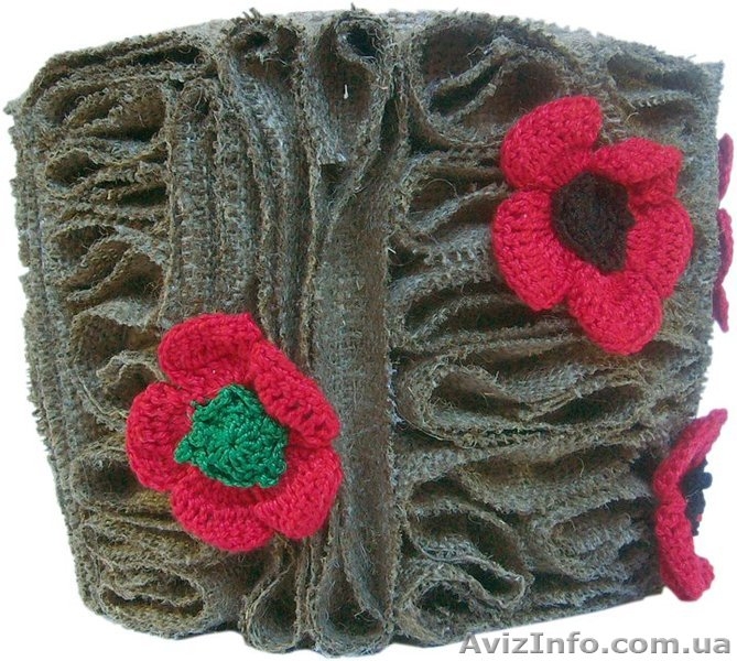 Цветочный горшок "Маковое поле" ручной работы - <ro>Изображение</ro><ru>Изображение</ru> #4, <ru>Объявление</ru> #1047723