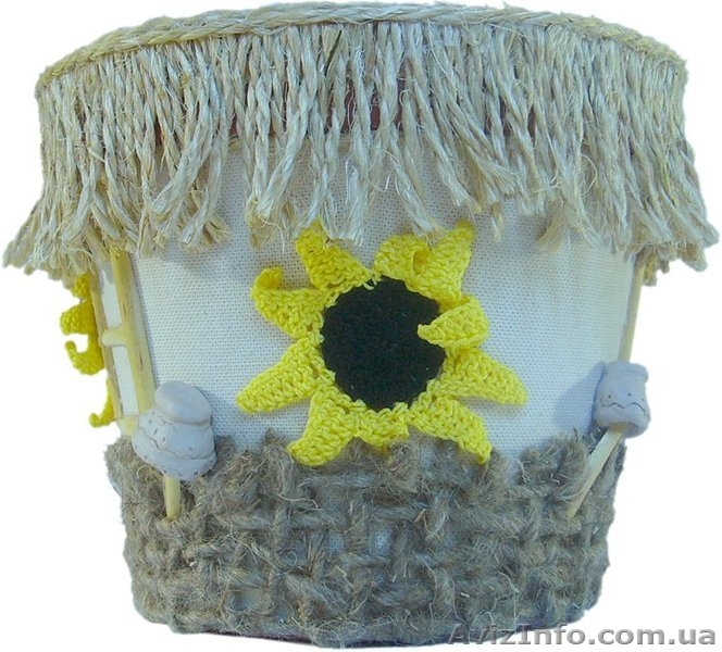 Дизайнерский цветочный горшок "Сельский променад" ручной работы - <ro>Изображение</ro><ru>Изображение</ru> #3, <ru>Объявление</ru> #1047714