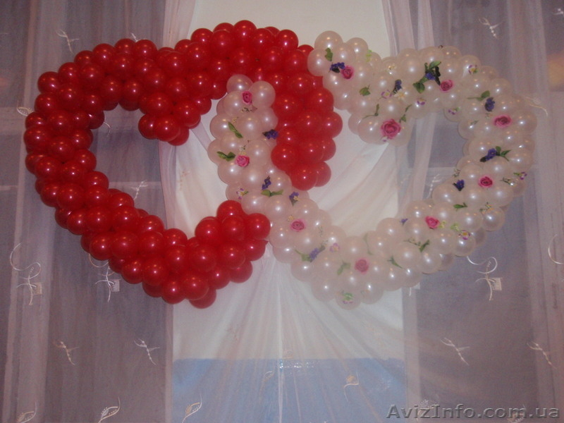 Украсить свадьбу, оформление шарами, украшение зала, шарики на свадьбу - <ro>Изображение</ro><ru>Изображение</ru> #3, <ru>Объявление</ru> #1044590