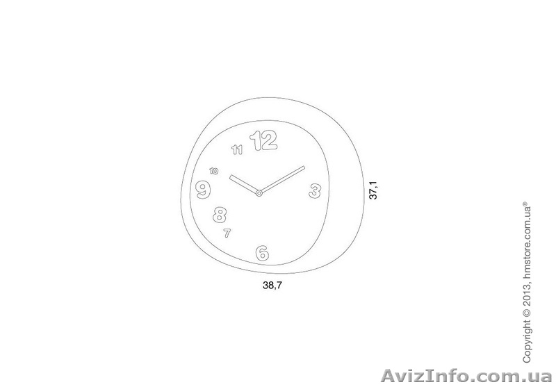 Настенные часы ТМ "Progetti", купить - <ro>Изображение</ro><ru>Изображение</ru> #3, <ru>Объявление</ru> #1033537