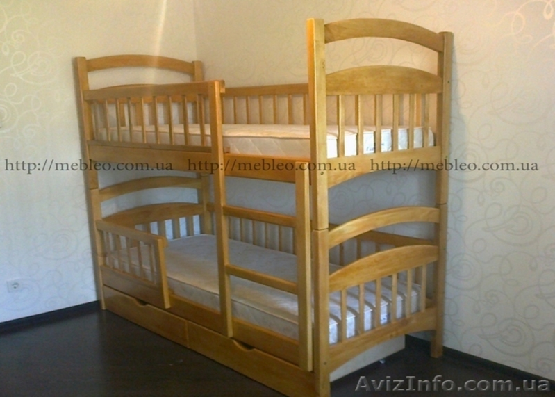 Двувхъярусная кровать КАРИНА ЛЮКС - <ro>Изображение</ro><ru>Изображение</ru> #1, <ru>Объявление</ru> #1057814