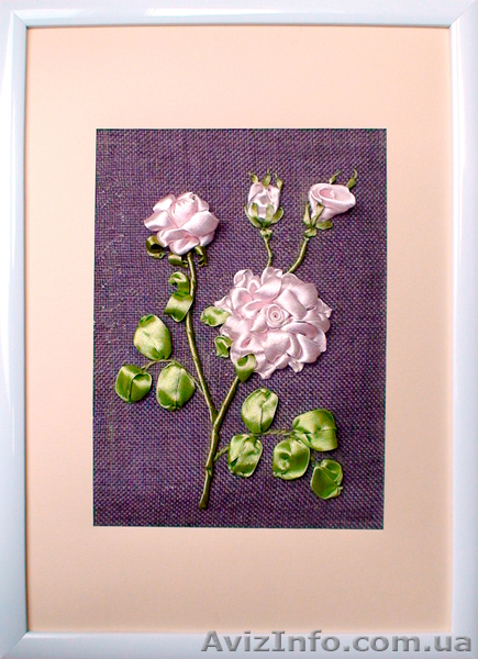 Картины ручной работы - вышивка лентами - <ro>Изображение</ro><ru>Изображение</ru> #2, <ru>Объявление</ru> #1050666