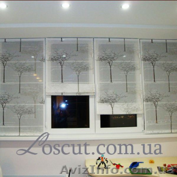 Римские шторы любой сложности. Дизайн, ткани, пошив. - <ro>Изображение</ro><ru>Изображение</ru> #3, <ru>Объявление</ru> #858328