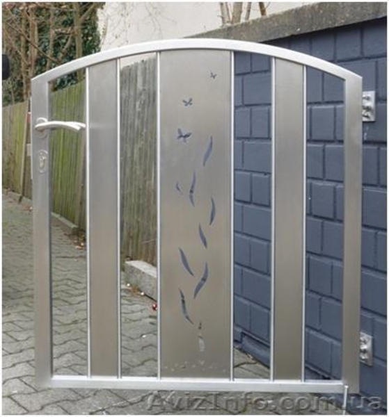 Ворота, заборы, калитки из нержавеющей стали - <ro>Изображение</ro><ru>Изображение</ru> #1, <ru>Объявление</ru> #1068417