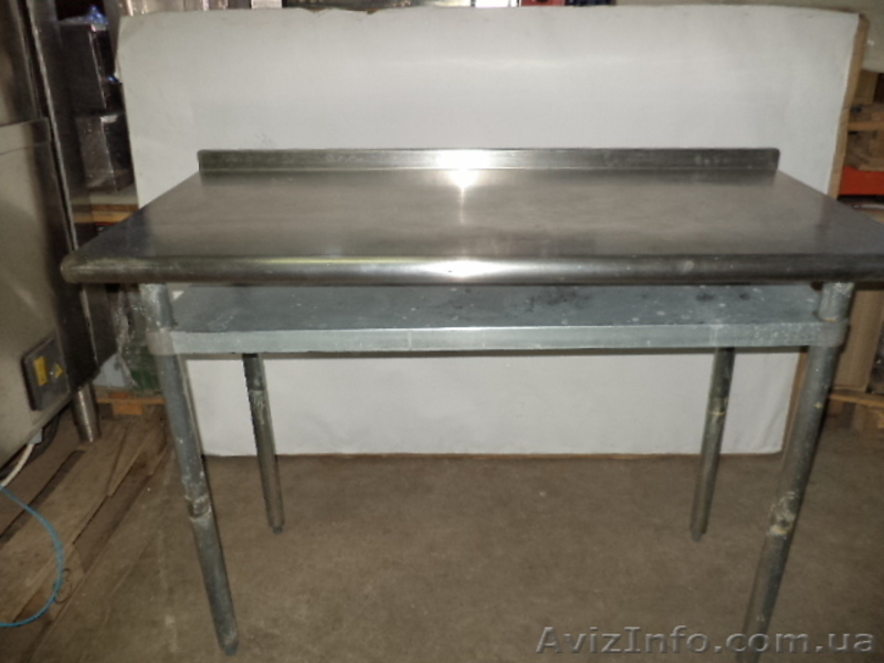 Столы нержавеющие (мойки) и стеллажи б/у в хорошем состоянии - <ro>Изображение</ro><ru>Изображение</ru> #3, <ru>Объявление</ru> #1072073