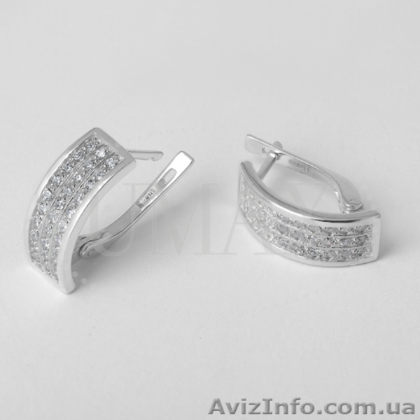 Продаю серьги. Серебро 925 пробы. - <ro>Изображение</ro><ru>Изображение</ru> #4, <ru>Объявление</ru> #906480