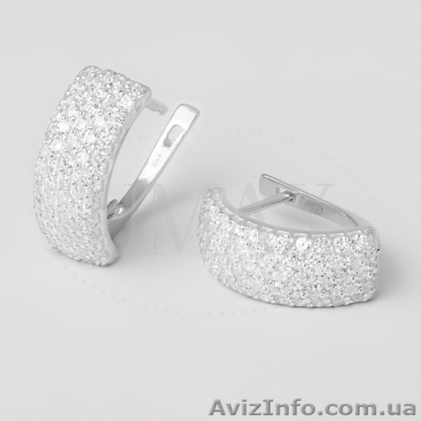 Продаю серьги. Серебро 925 пробы. - <ro>Изображение</ro><ru>Изображение</ru> #3, <ru>Объявление</ru> #906480