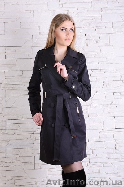 Плащ X-Woyz LS-8097 Весна 2014 в НАЛИЧИИ 48р. черный - <ro>Изображение</ro><ru>Изображение</ru> #5, <ru>Объявление</ru> #1081124