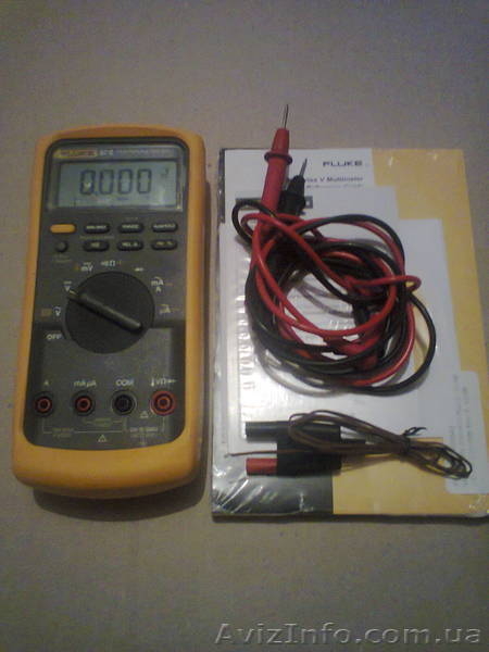 Американский мультиметр FLUKE 87V - <ro>Изображение</ro><ru>Изображение</ru> #2, <ru>Объявление</ru> #1068906