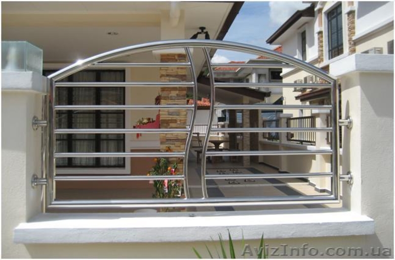 Ворота, заборы, калитки из нержавеющей стали - <ro>Изображение</ro><ru>Изображение</ru> #2, <ru>Объявление</ru> #1068417