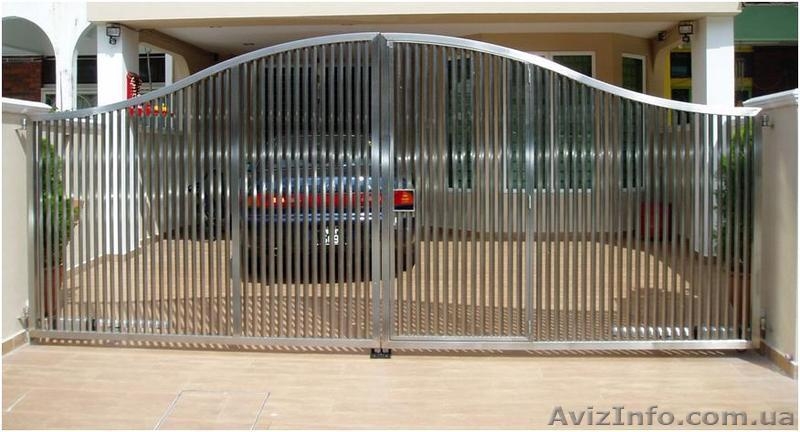 Ворота, заборы, калитки из нержавеющей стали - <ro>Изображение</ro><ru>Изображение</ru> #3, <ru>Объявление</ru> #1068417