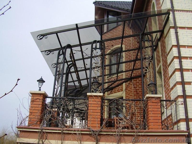 Козырьки и навесы из поликарбоната от Полимер строй - <ro>Изображение</ro><ru>Изображение</ru> #1, <ru>Объявление</ru> #1091739