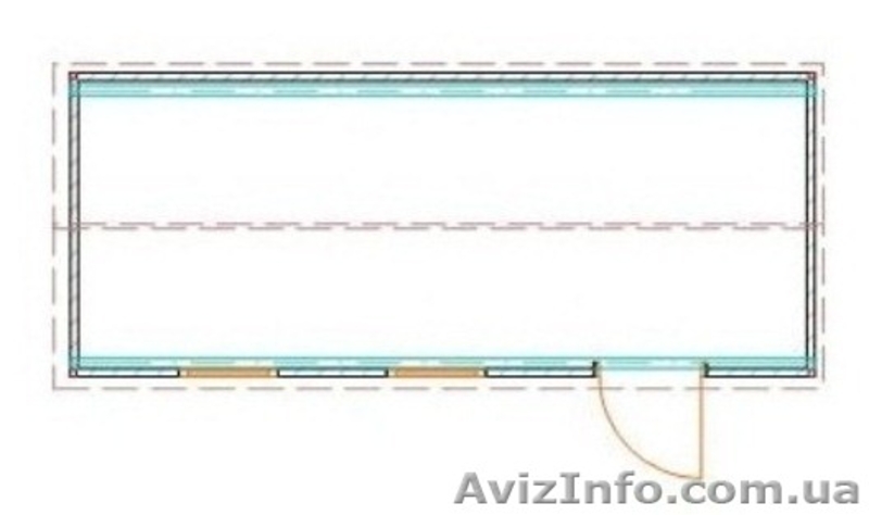 Бытовка модуль 6x2,9 - <ro>Изображение</ro><ru>Изображение</ru> #2, <ru>Объявление</ru> #1106387