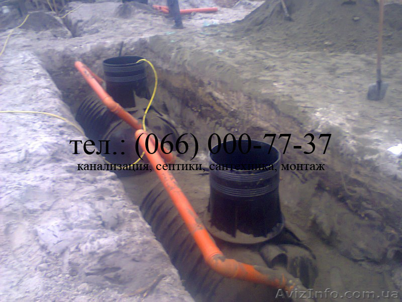 Септик из бетонных колец, автономная канализация - <ro>Изображение</ro><ru>Изображение</ru> #4, <ru>Объявление</ru> #1100858