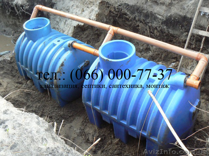 Септик из бетонных колец, автономная канализация - <ro>Изображение</ro><ru>Изображение</ru> #2, <ru>Объявление</ru> #1100858