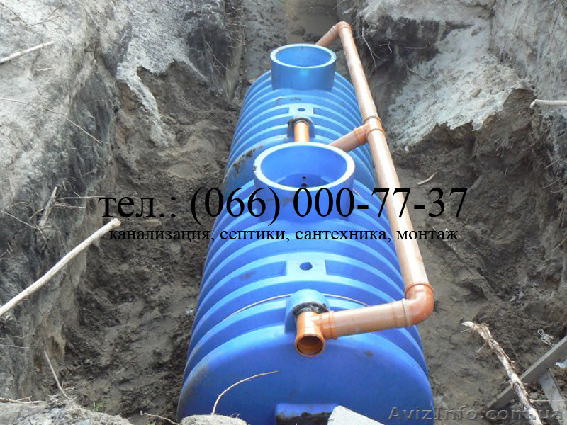 Септик из бетонных колец, автономная канализация - <ro>Изображение</ro><ru>Изображение</ru> #6, <ru>Объявление</ru> #1100858
