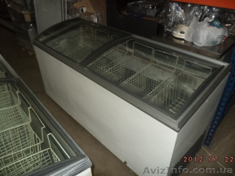 Продам морозильный ларь со стеклянной крышкой б/у - <ro>Изображение</ro><ru>Изображение</ru> #1, <ru>Объявление</ru> #1117546