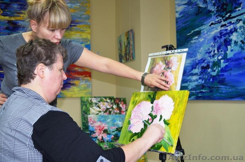 Мастер-классы живописи от "Санта Декор" 3 часа, краски входят! 160 грн. Киев. - <ro>Изображение</ro><ru>Изображение</ru> #5, <ru>Объявление</ru> #1115449