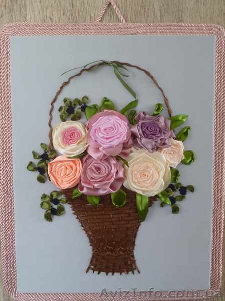 картины вышитые лентами - <ro>Изображение</ro><ru>Изображение</ru> #1, <ru>Объявление</ru> #1126630