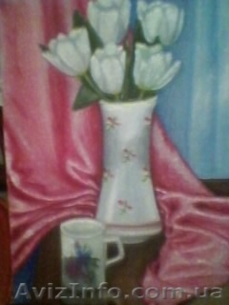 натюрморты маслом. в одном экземпляре - <ro>Изображение</ro><ru>Изображение</ru> #2, <ru>Объявление</ru> #1134261