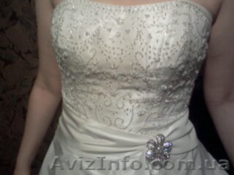 продам  свадебное цвета слоновая кость - <ro>Изображение</ro><ru>Изображение</ru> #2, <ru>Объявление</ru> #1127101