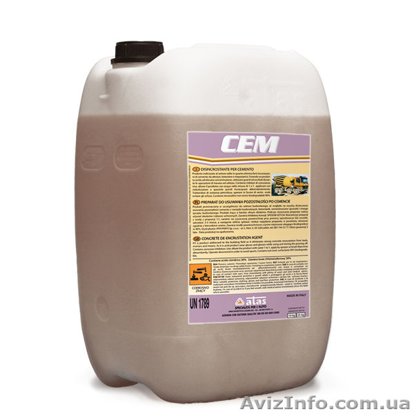 Очиститель для цементовозов и бетономешалок CEM Atas (10 л.) - <ro>Изображение</ro><ru>Изображение</ru> #2, <ru>Объявление</ru> #1148707