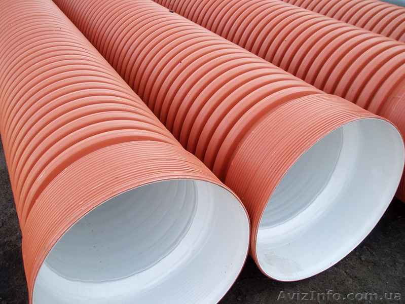 Труба гофрированная двухслойная полипропиленовая для наружной канализации - <ro>Изображение</ro><ru>Изображение</ru> #7, <ru>Объявление</ru> #1145317