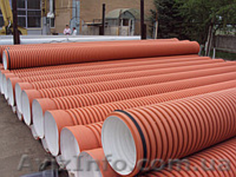 Труба гофрированная двухслойная полипропиленовая для наружной канализации - <ro>Изображение</ro><ru>Изображение</ru> #3, <ru>Объявление</ru> #1145317