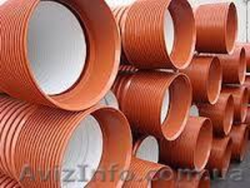 Труба гофрированная двухслойная полипропиленовая для наружной канализации - <ro>Изображение</ro><ru>Изображение</ru> #5, <ru>Объявление</ru> #1145317