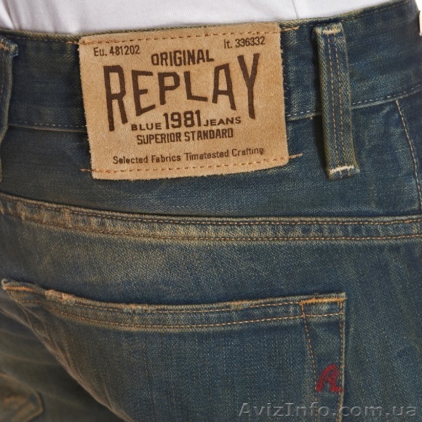 Джинсы мужские Replay - <ro>Изображение</ro><ru>Изображение</ru> #2, <ru>Объявление</ru> #989662