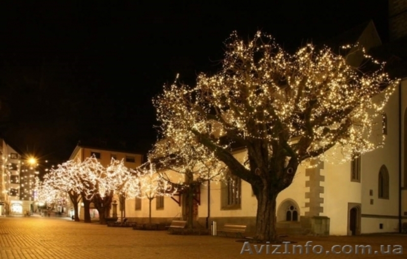 Новогоднее оформление города,новогодняя иллюминация. Монтаж световых гирлянд. - <ro>Изображение</ro><ru>Изображение</ru> #5, <ru>Объявление</ru> #1164496