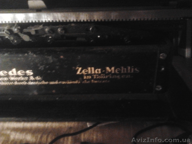 Печатная машинка Mercedes Prima - <ro>Изображение</ro><ru>Изображение</ru> #5, <ru>Объявление</ru> #1157141