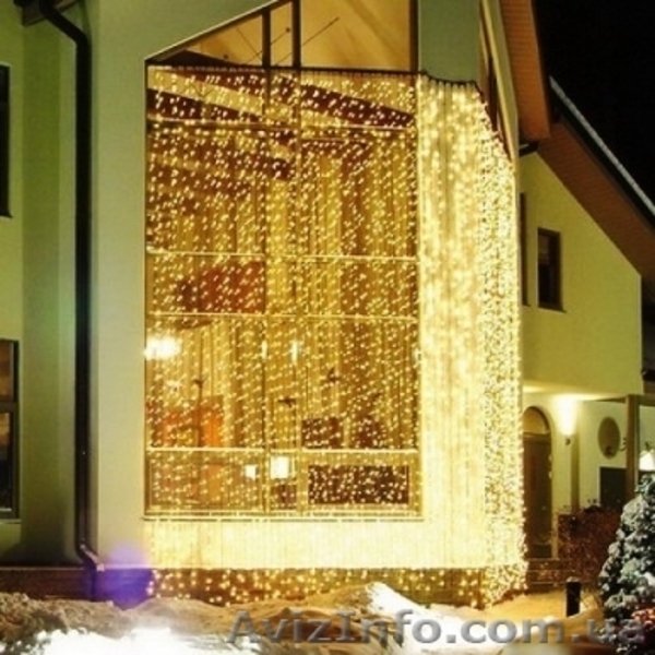 Новогоднее оформление витрин, световое оформление дома.Монтаж гирлянд. - <ro>Изображение</ro><ru>Изображение</ru> #4, <ru>Объявление</ru> #1164497