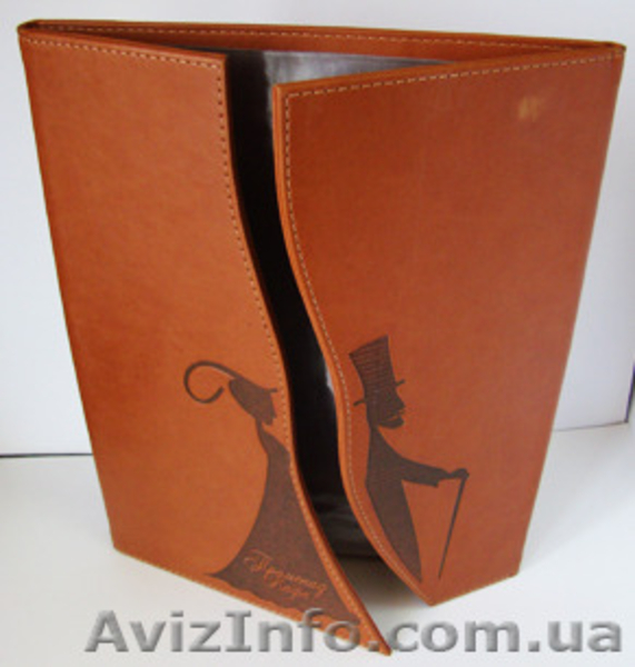 Папки меню, изготовление из кожи, кожзама, ламинированного картона (Киев) в Киев - <ro>Изображение</ro><ru>Изображение</ru> #3, <ru>Объявление</ru> #1165392