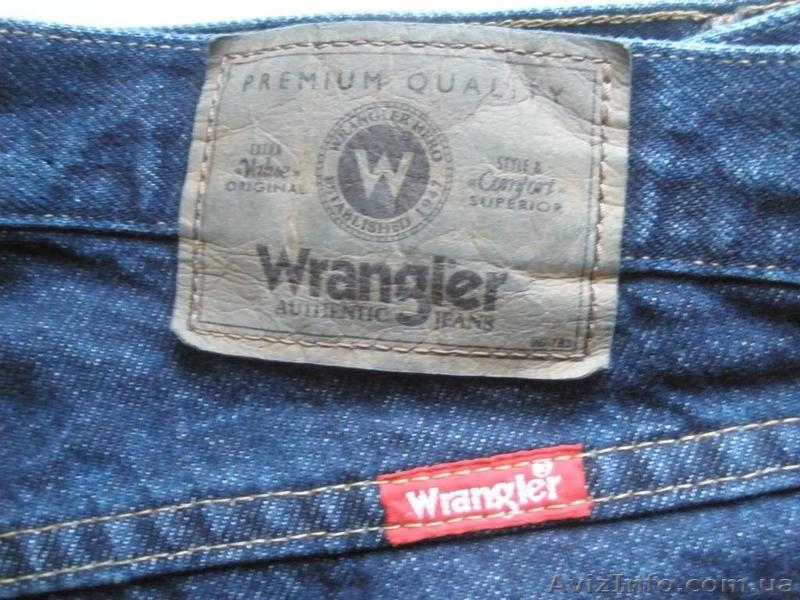 Джинсы мужские " Wrangler ". - <ro>Изображение</ro><ru>Изображение</ru> #1, <ru>Объявление</ru> #1154948