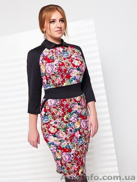 Женская одежда больших размеров, платья, юбки, блузки, кофты, свитера для полных - <ro>Изображение</ro><ru>Изображение</ru> #2, <ru>Объявление</ru> #1182623