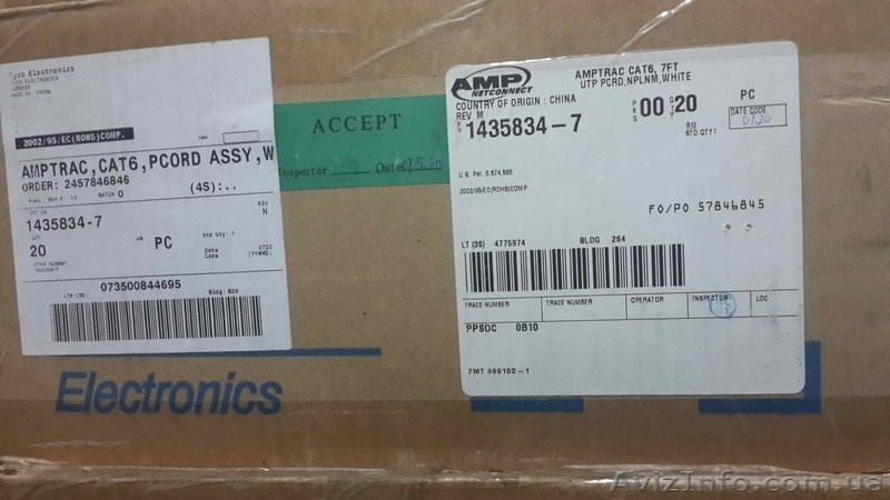 Продам патч-корды - <ro>Изображение</ro><ru>Изображение</ru> #1, <ru>Объявление</ru> #1174786