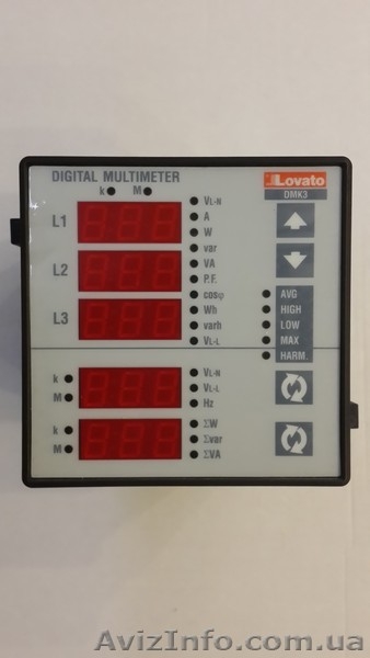 Мультиметр щитовой многофункциональный - <ro>Изображение</ro><ru>Изображение</ru> #1, <ru>Объявление</ru> #1174735