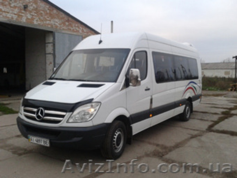 Заказ микроавтобуса за границу  Mersedes Sprinter 18 пас/мест - <ro>Изображение</ro><ru>Изображение</ru> #1, <ru>Объявление</ru> #1197806